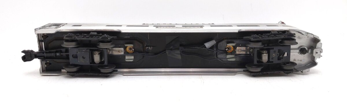 Lionel 2531 Vintage O Lionel Lines Silver Dawn Aluminum Observation Car VG
