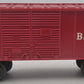 Lionel X6014 Vintage O Red Baby Ruth Double Door Boxcar EX