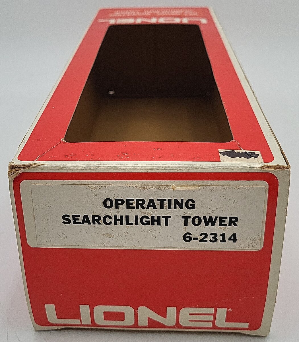 Lionel 6-2314 O Gauge Operating Searchlight Tower EX/Box