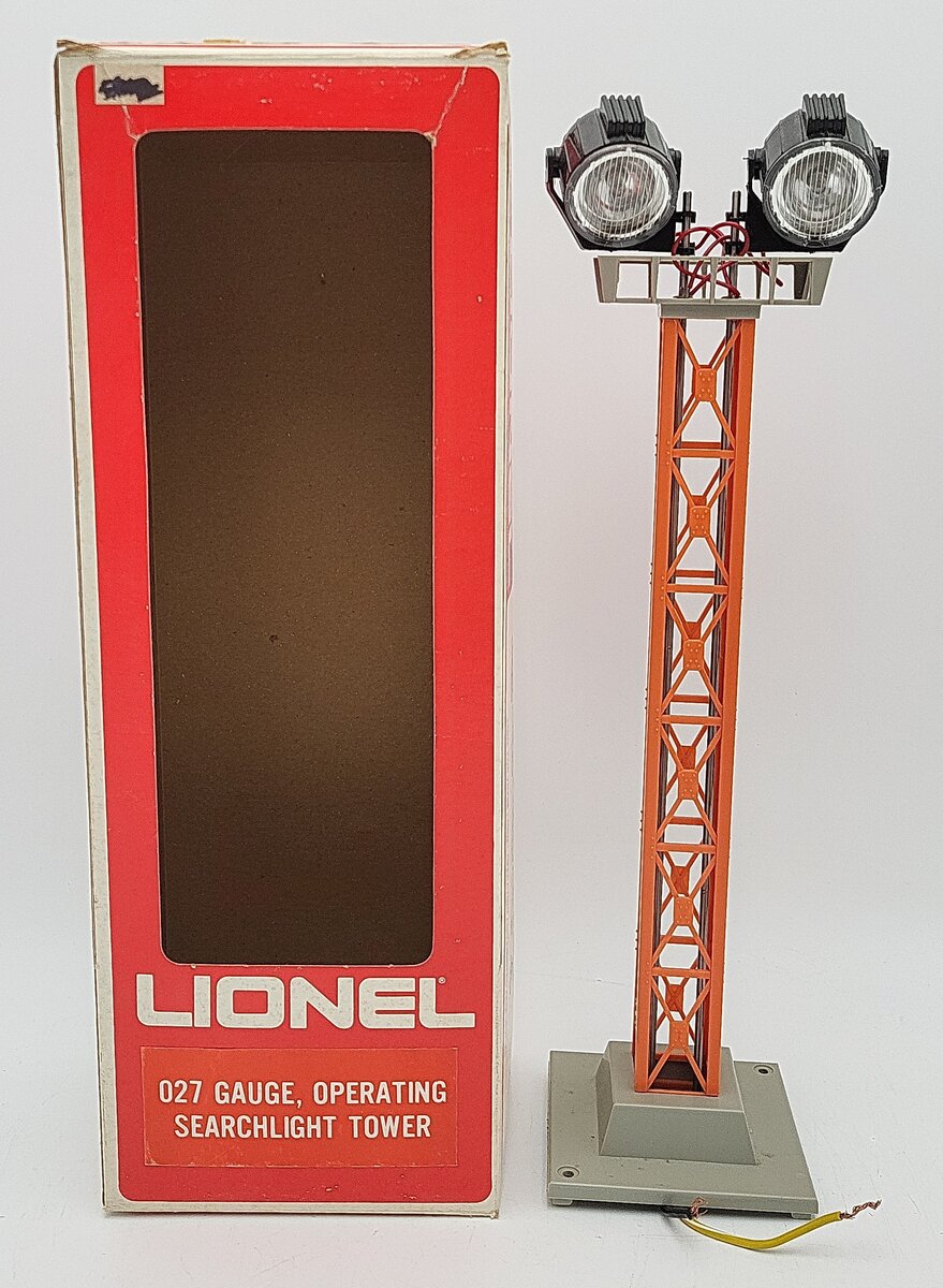 Lionel 6-2314 O Gauge Operating Searchlight Tower EX/Box