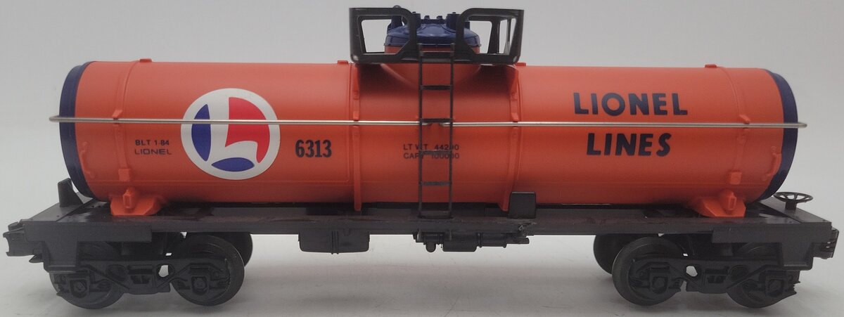 Lionel 6-6313 O Gauge Lionel Lines Single Dome Tank Car EX/Box