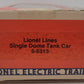 Lionel 6-6313 O Gauge Lionel Lines Single Dome Tank Car EX/Box