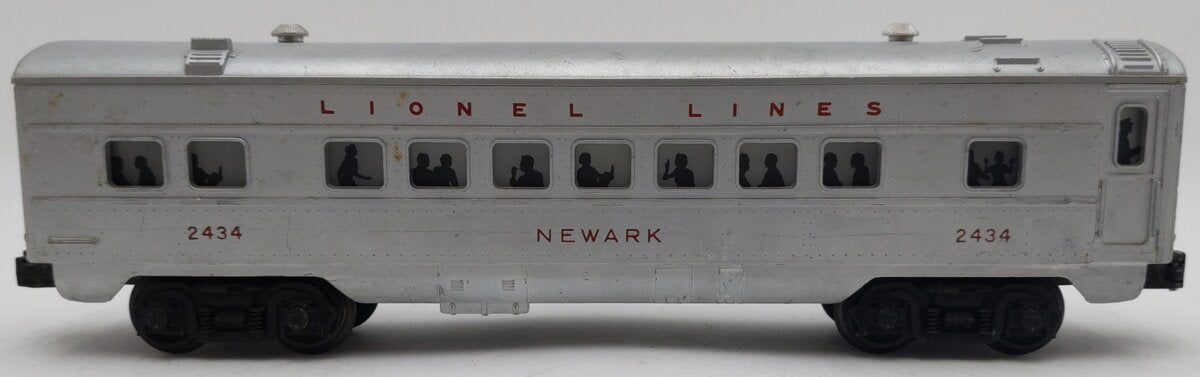 Lionel 2434 Vintage O Lionel Lines Illuminated Newark Passenger Car VG
