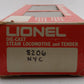 Lionel 6-8206 O Gauge New York Central 4-6-4 Steam Locomotive & Tender EX/Box