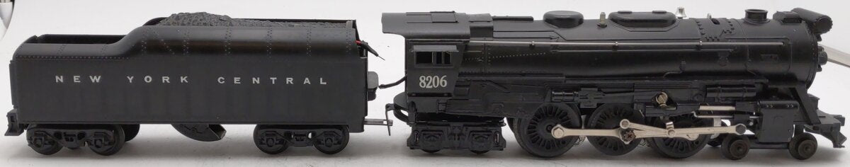 Lionel 6-8206 O Gauge New York Central 4-6-4 Steam Locomotive & Tender EX/Box
