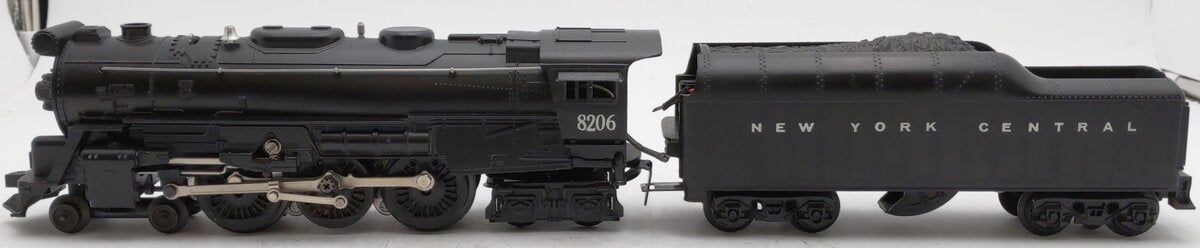 Lionel 6-8206 O Gauge New York Central 4-6-4 Steam Locomotive & Tender EX/Box