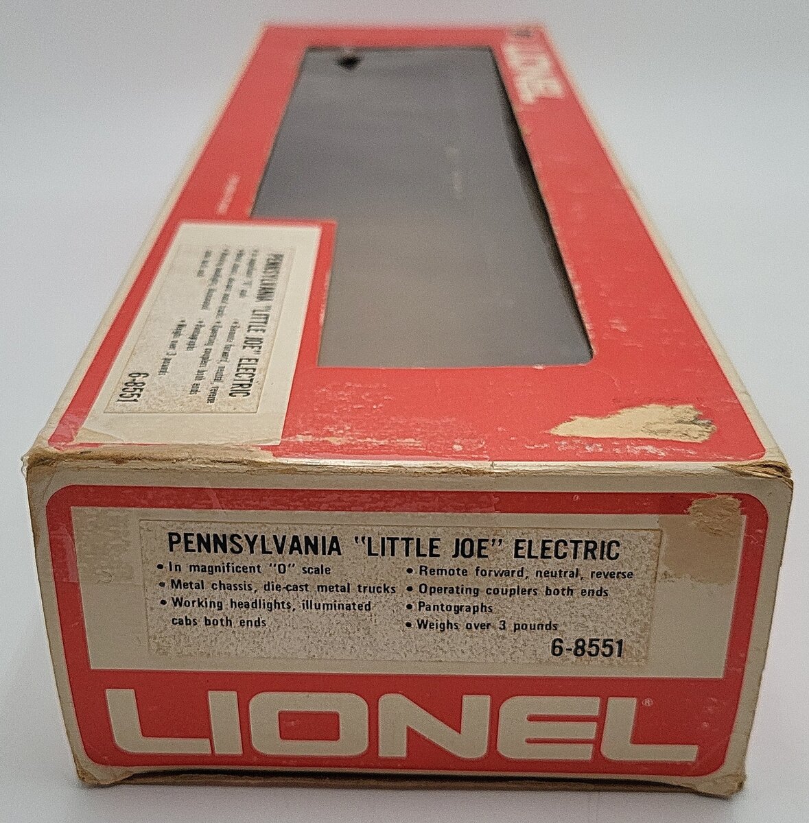 Lionel 6-8551 O Gauge Pennsylvania "Little Joe" EP-5 Electric Locomotive #8551 EX/Box