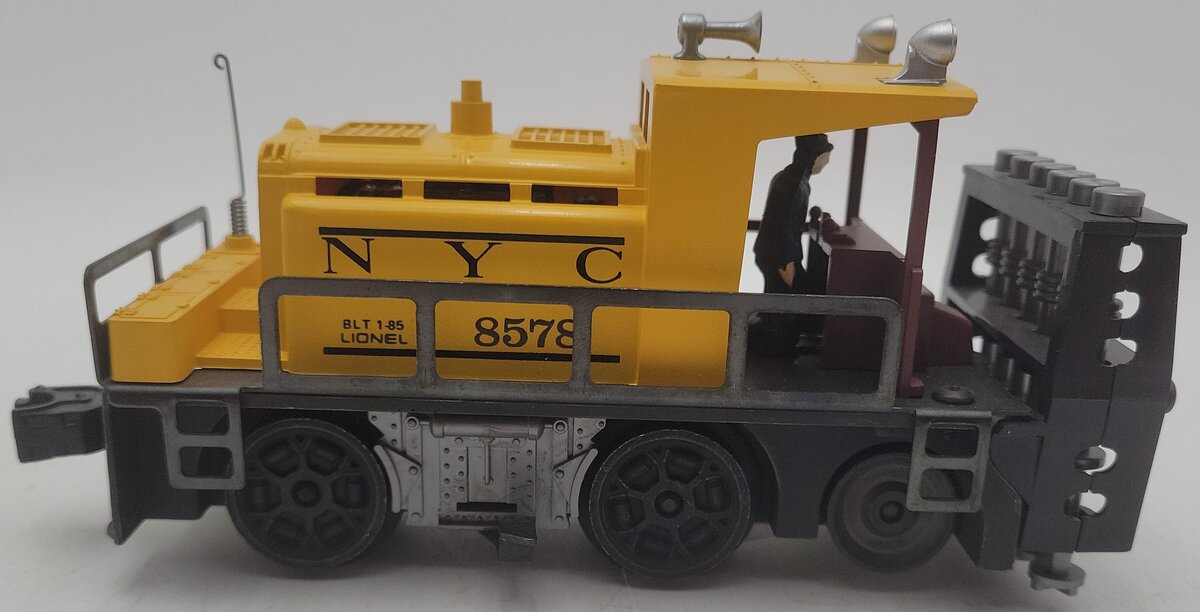 Lionel 6-8578 O Gauge New York Central Motorized Ballast Tamper Car EX/Box