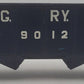Lionel 6-9012 O Gauge Tennessee Alabama & Georgia Blue 2-Bay Hopper VG