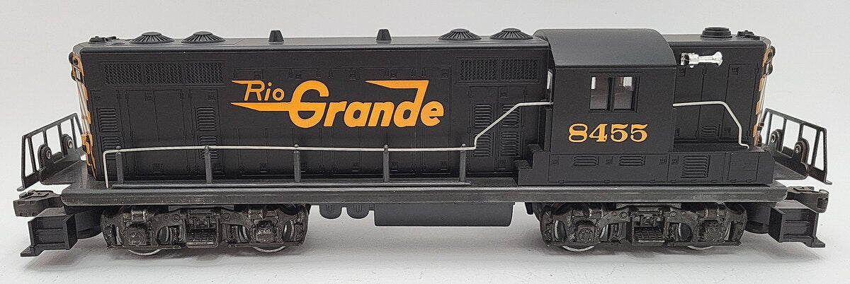 Lionel 6-8455 O Gauge Rio Grande GP-7 Dummy Diesel Locomotive #8455 EX/Box