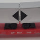 Lionel 6-9149 O Gauge CP Rail Flatcar with Piggyback Vans EX/Box