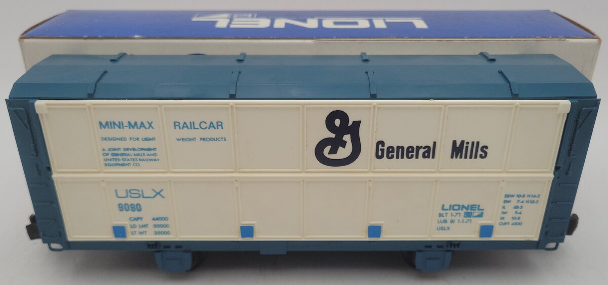 Lionel 6-9090 O Gauge General Mills Boxcar #9090 EX/Box