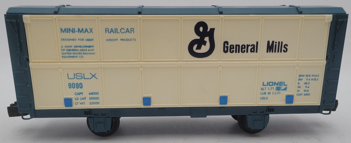 Lionel 6-9090 O Gauge General Mills Boxcar #9090 EX/Box