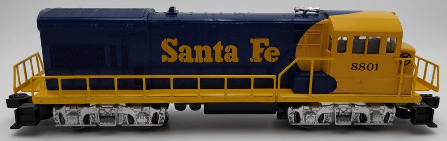 Lionel 6-18801 O Gauge Santa Fe U36B Non-Powered Diesel Locomotive #8801 VG