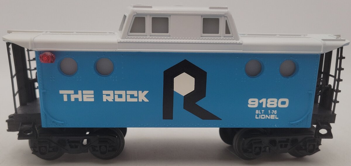 Lionel 6-9180 O Rock Island N5C Lighted Caboose LN/Box