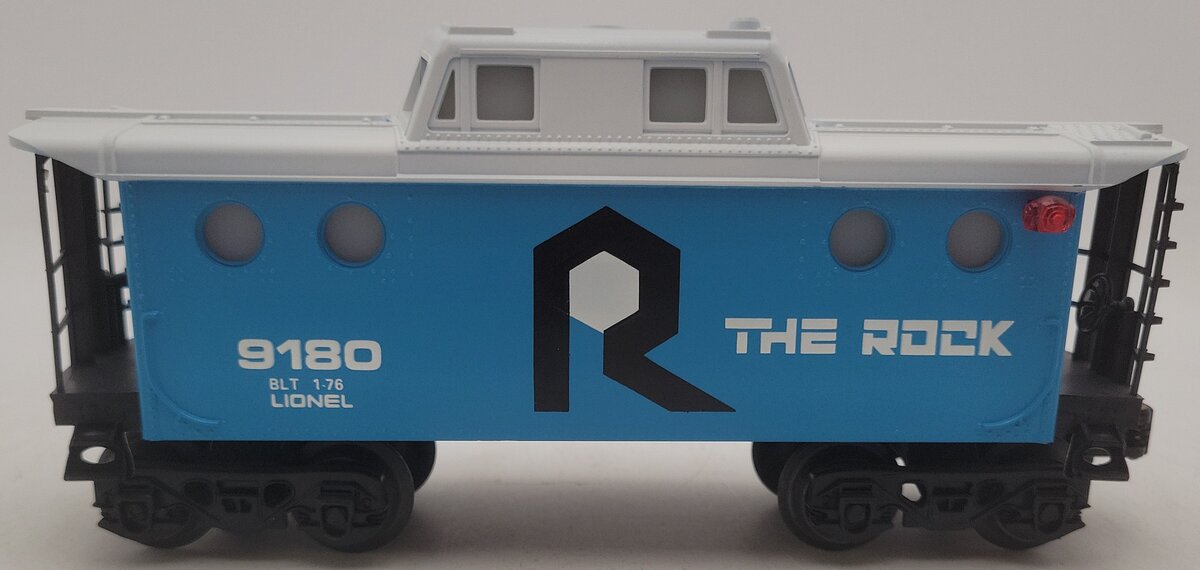 Lionel 6-9180 O Rock Island N5C Lighted Caboose LN/Box