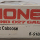 Lionel 6-9180 O Rock Island N5C Lighted Caboose LN/Box