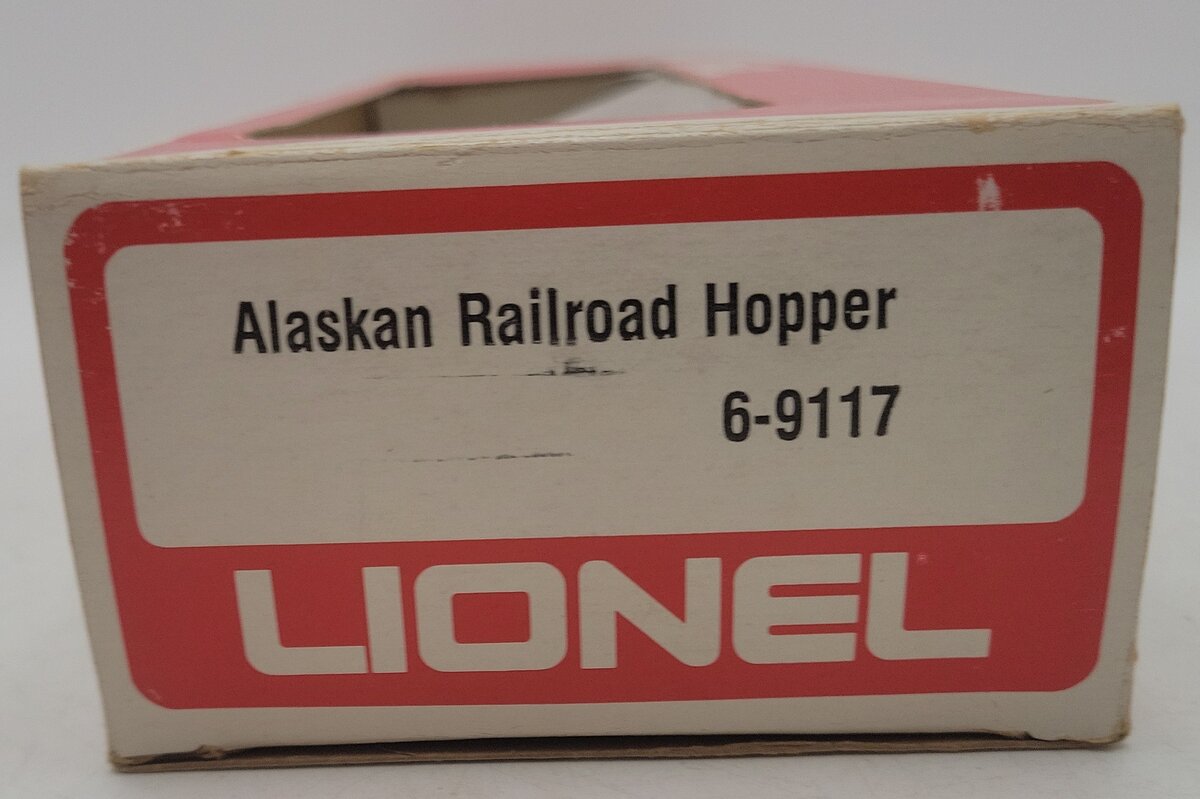 Lionel 6-9117 O Gauge Alaska Railroad Covered Quad Hopper #9117 EX/Box