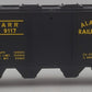 Lionel 6-9117 O Gauge Alaska Railroad Covered Quad Hopper #9117 EX/Box
