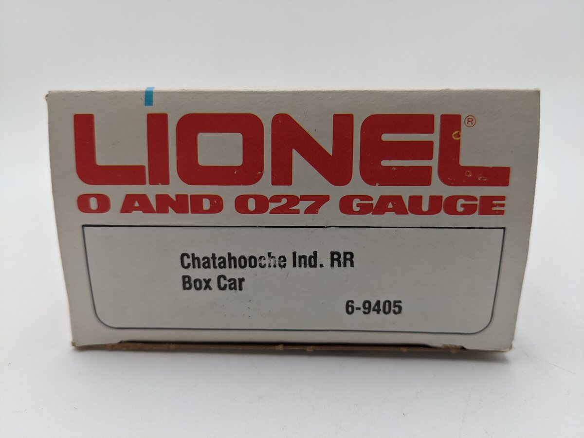 Lionel 6-9405 O Gauge Chattahoochee Industrial Boxcar #9405 EX/Box
