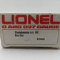 Lionel 6-9405 O Gauge Chattahoochee Industrial Boxcar #9405 EX/Box