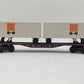 Lionel 6-9212 O Gauge LCCA Seaboard Coast Lines Flatcar w/Vans EX