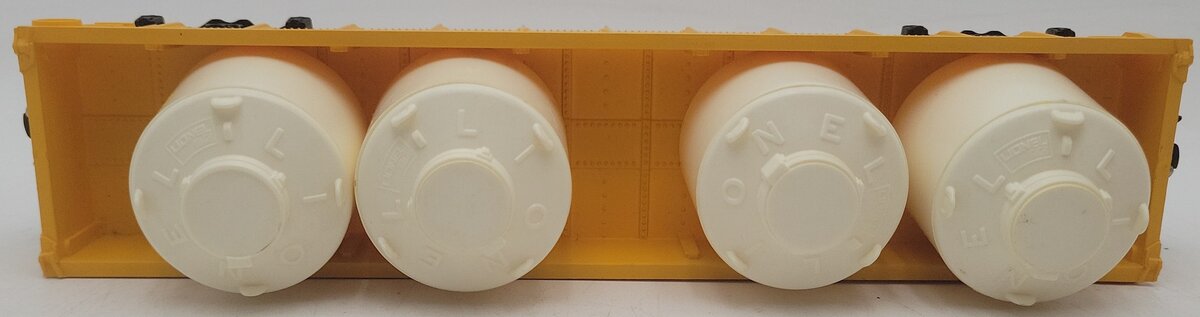 Lionel 6-9385 O Gauge Alaska Gondola with Canisters EX/Box