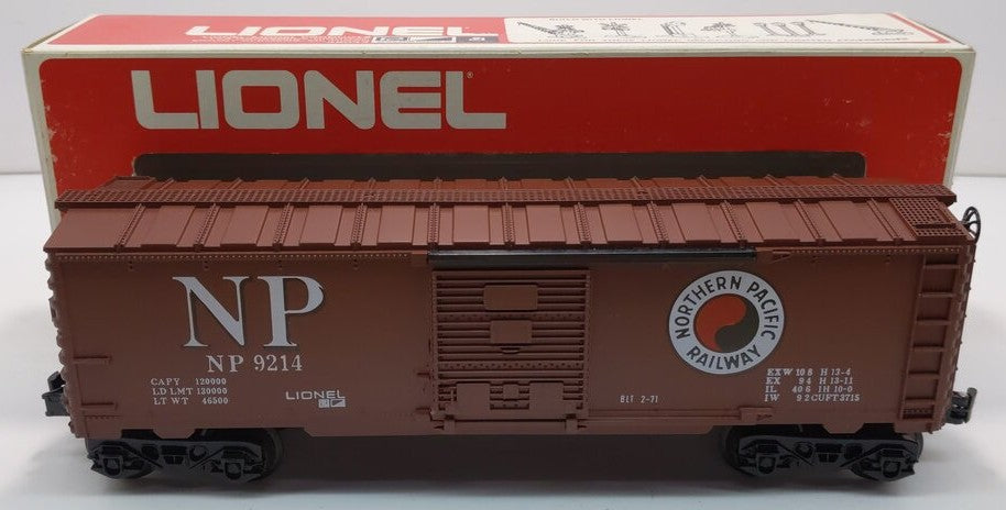 Lionel 6-9214 O Gauge Northern Pacific Boxcar #9214 LN/Box