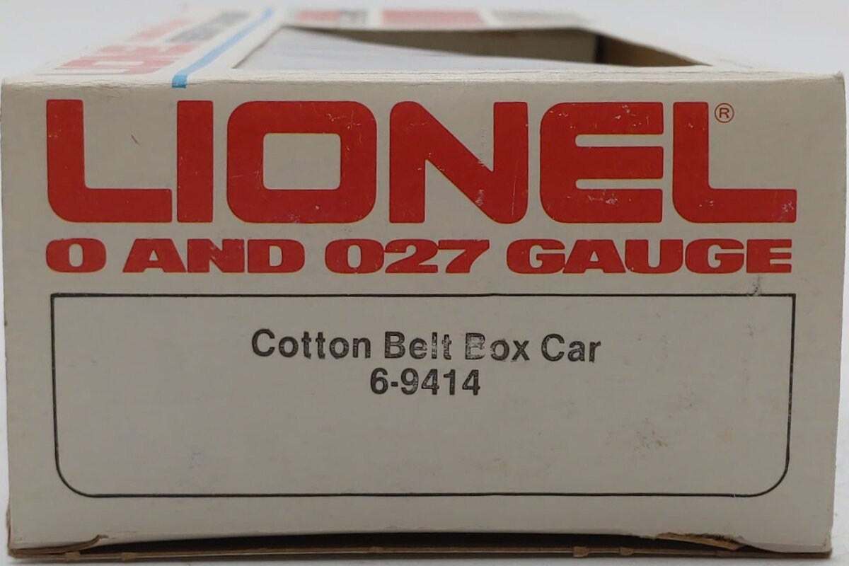Lionel 6-9414 O Gauge Cotton Belt Boxcar #9414 EX/Box