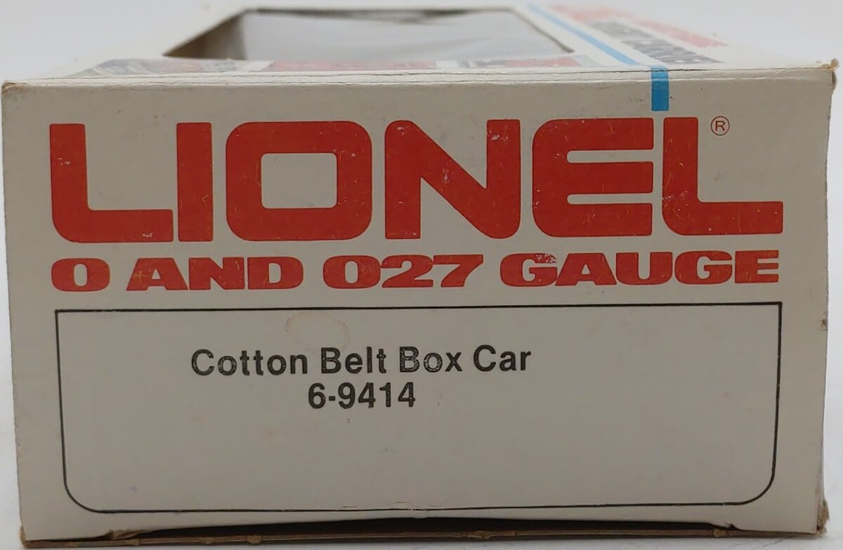 Lionel 6-9414 O Gauge Cotton Belt Boxcar #9414 EX/Box