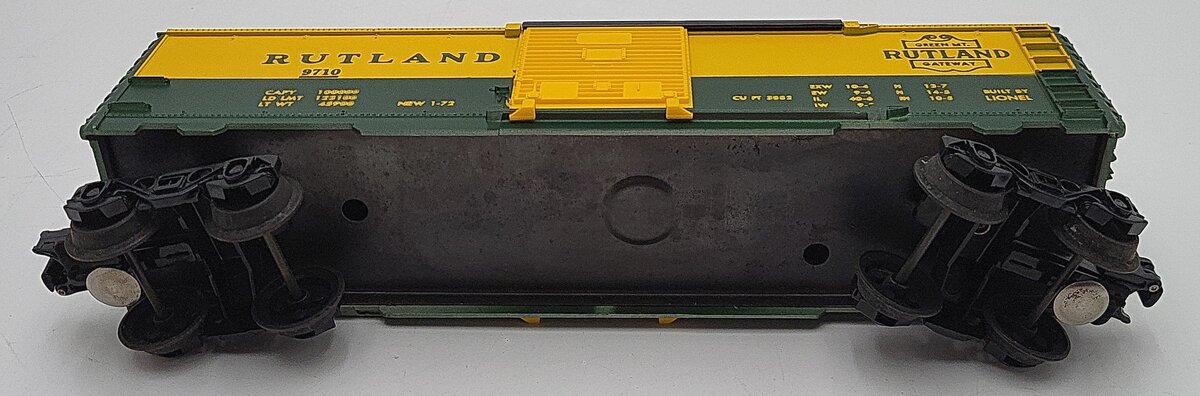 Lionel 6-9710 O Gauge Rutland Boxcar VG/Box