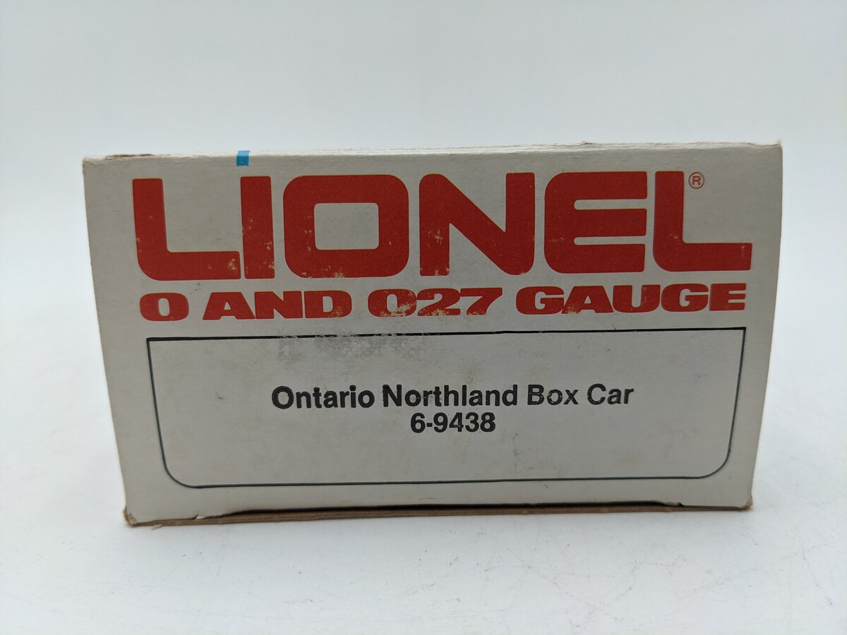 Lionel 6-9438 O Gauge Ontario Northland Box Car EX/Box