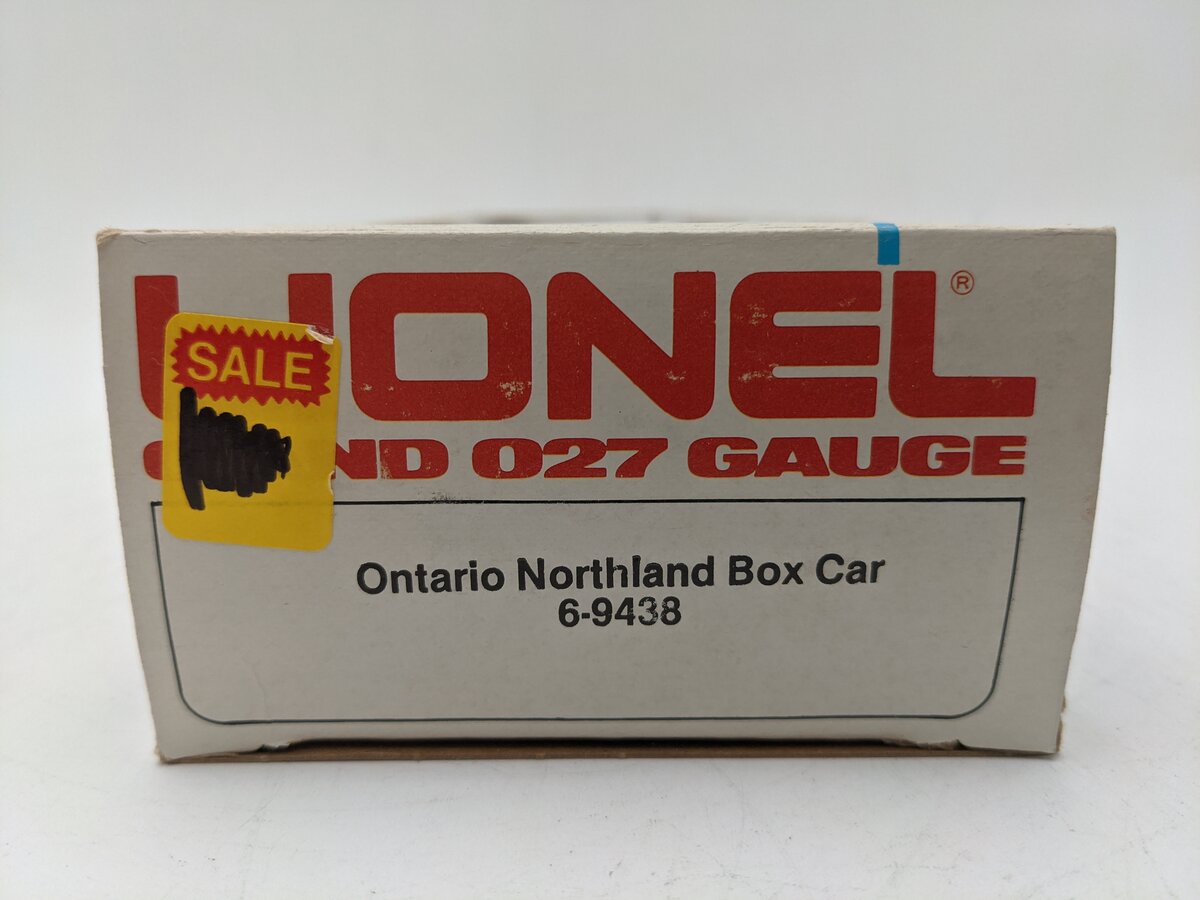 Lionel 6-9438 O Gauge Ontario Northland Box Car EX/Box