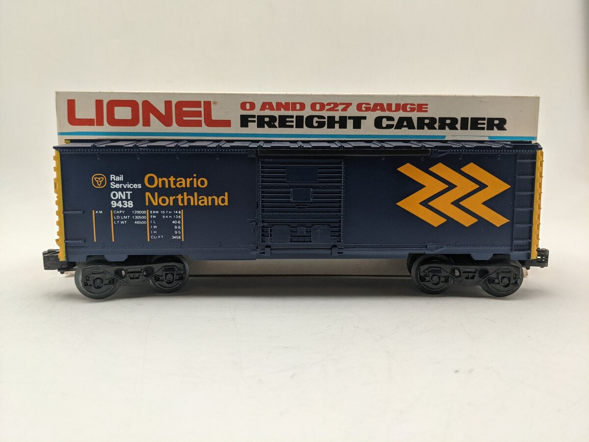 Lionel 6-9438 O Gauge Ontario Northland Box Car EX/Box