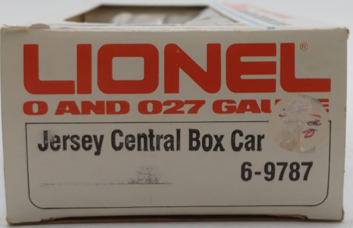 Lionel 6-9787 O Gauge Central of New Jersey Box Car LN/Box