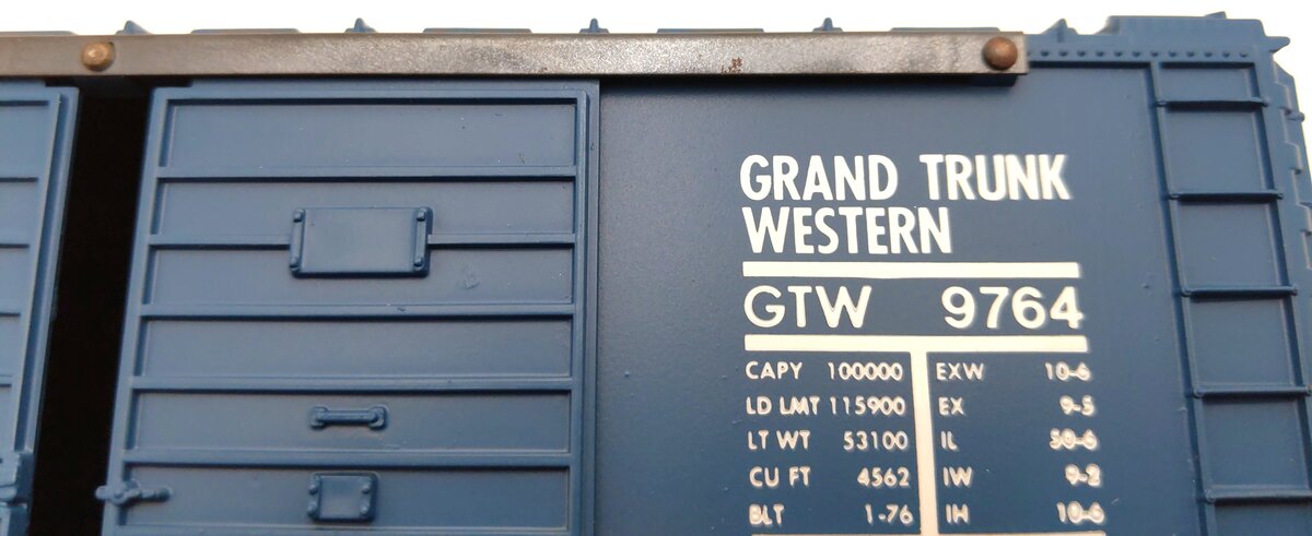 Lionel 6-9764 O Gauge Grand Trunk Western Boxcar EX/Box