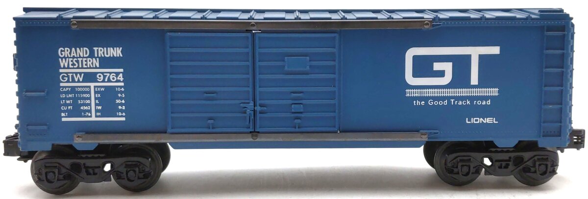 Lionel 6-9764 O Gauge Grand Trunk Western Boxcar EX/Box