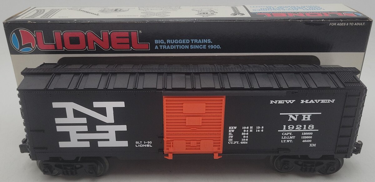 Lionel 6-19218 O Gauge New Haven Boxcar #19218 EX/Box