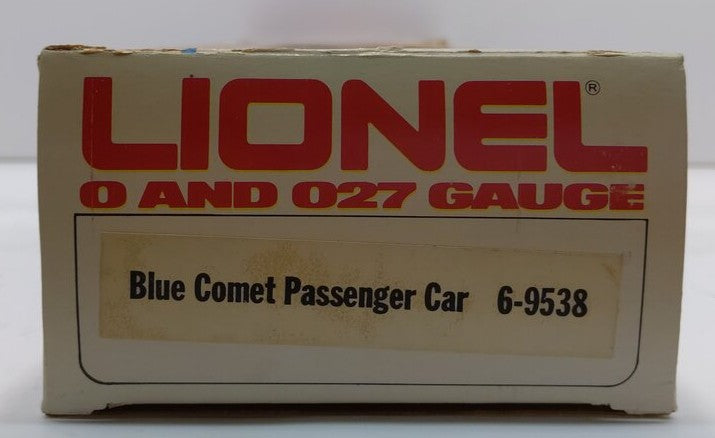 Lionel 6-9538 O Gauge Blue Comet "Faye" Pullman Passenger Car #9538 EX/Box