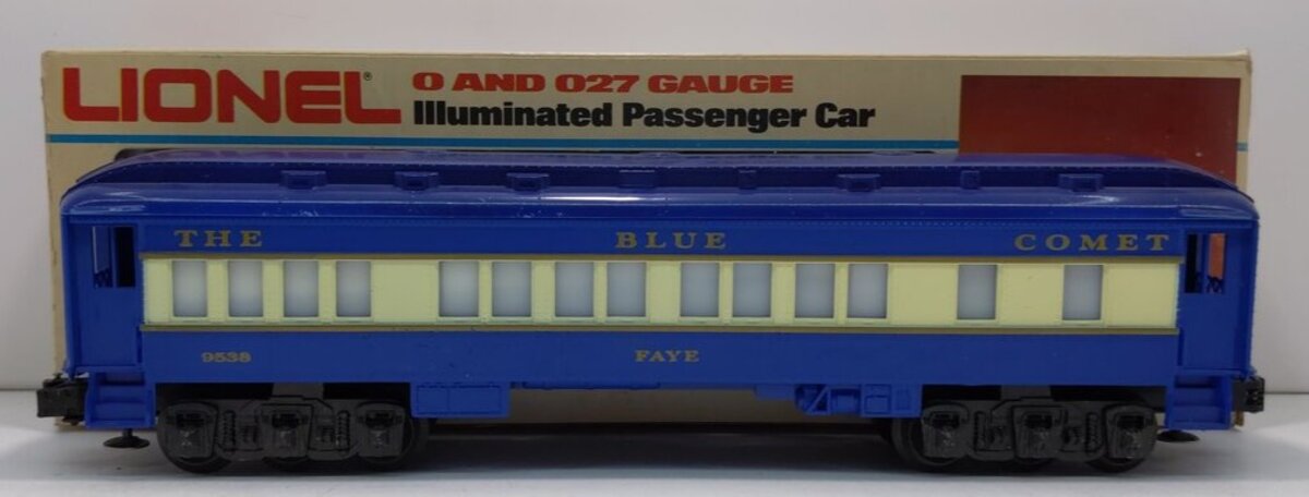 Lionel 6-9538 O Gauge Blue Comet 