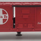 Lionel 6-19805 O Gauge Atchison Topeka Santa Fe Operating Boxcar EX/Box