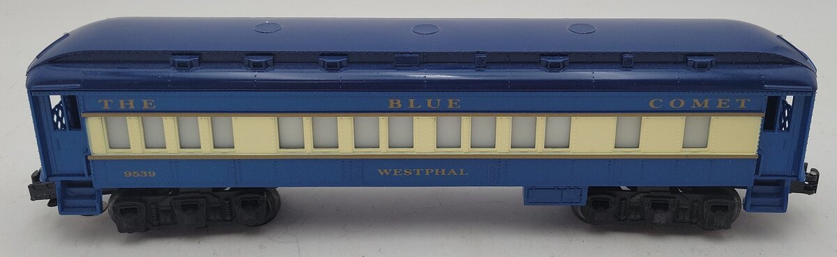 Lionel 6-9539 O Gauge The Blue Comet "Westphal" Pullman Passenger Car LN/Box