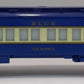 Lionel 6-9540 O Gauge Blue Comet "Tempel" Observation Car #9540 LN/Box