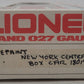 Lionel O Gauge Custom Painted New York Central Boxcar #180190/Box
