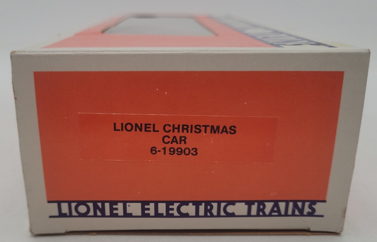 Lionel 6-19903 O Gauge Lionel Christmas Boxcar #1987 LN/Box