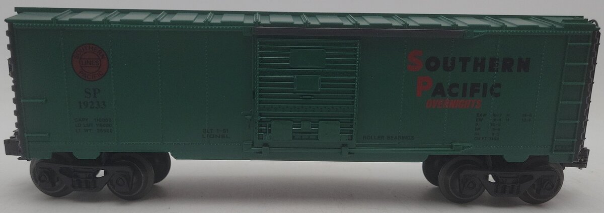 Lionel 6-19233 O Gauge Southern Pacific Boxcar EX/Box