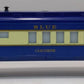 Lionel 6-19000 O Gauge Blue Comet "Giacobini" Dining Car LN/Box