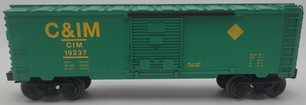 Lionel 6-19237 O Gauge Chicago & Illinois Midland Boxcar EX/Box
