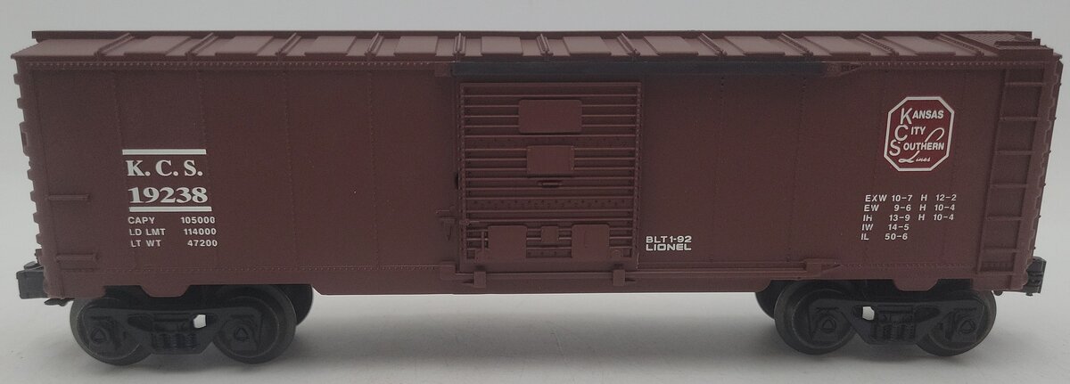 Lionel 6-19238 O Gauge Kansas City Southern Boxcar EX/Box
