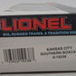Lionel 6-19238 O Gauge Kansas City Southern Boxcar EX/Box